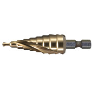 Step drill bit 4–12x65mm...