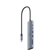 Adapteris CUDY UH407 USB-C...