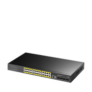 24 prievadų komutatorius...