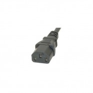 IEC plug 3-pin, female (UPS)