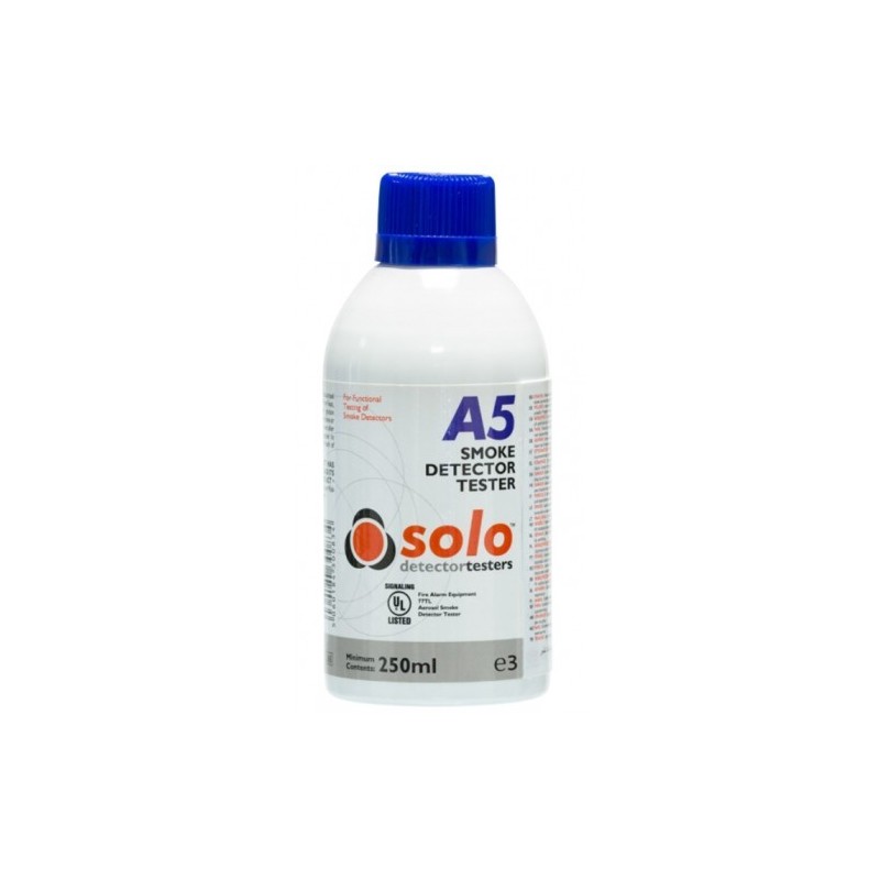 Dūmų detektorių testavimo aerozolis Solo A5