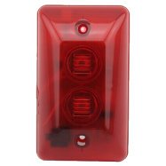Indoor siren, red, with LED...