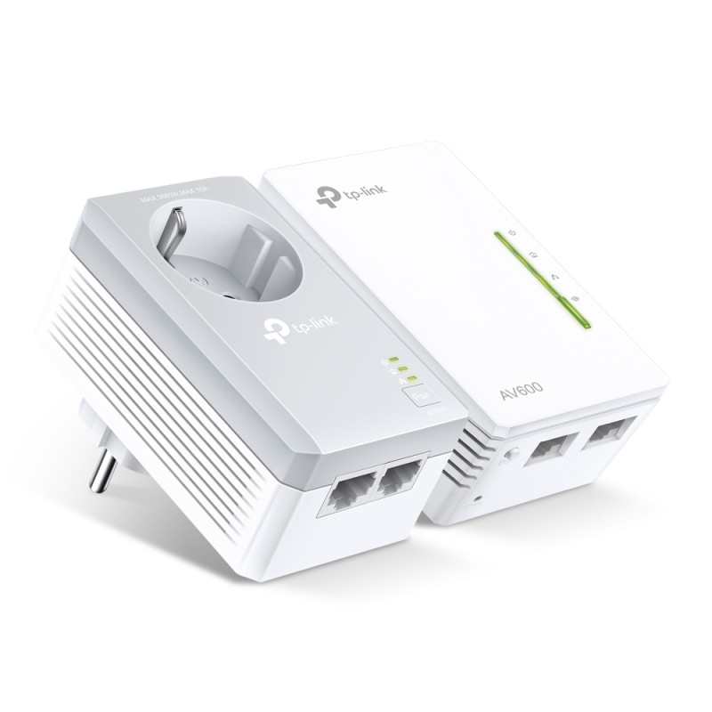 TP‑LINK TL‑WPA4226‑KIT AV600 PowerLine Wi‑Fi Kit