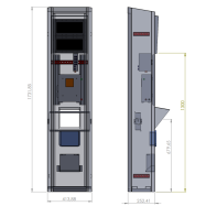 LPR/ANPR Camera Stand with Integrated LED Display