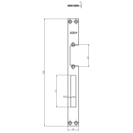 BIRA OK-P4 montavimo geležtė elektromagnetinei sklendei